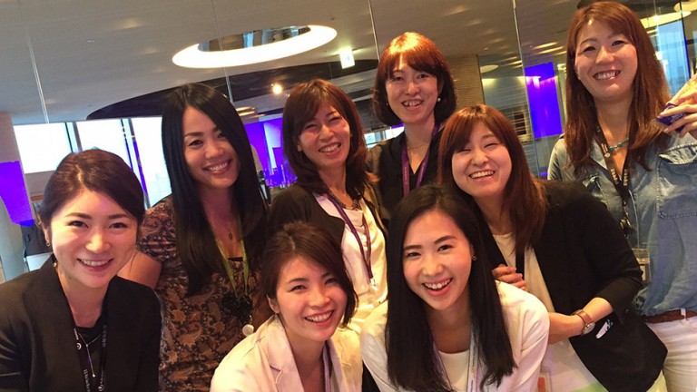 Women at TR Japan members